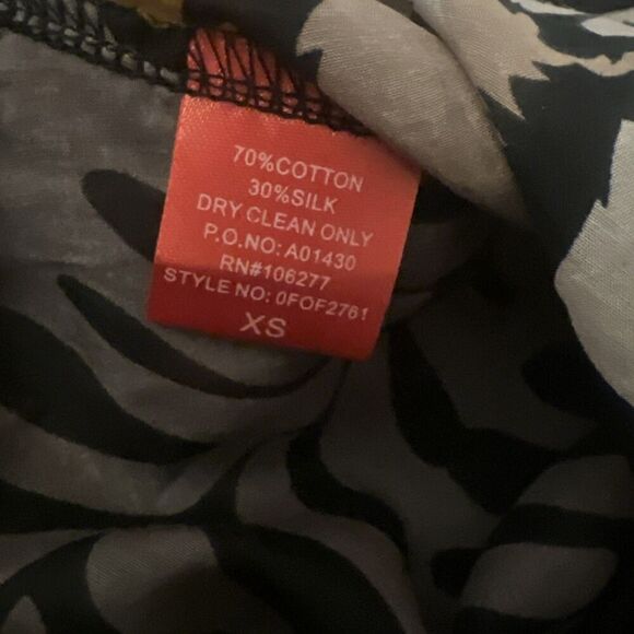 Hale Bob Top Women’s XS Silk Cotton Bell Sleeve Fairy Beaded Boho Blouse - Picture 3 of 7